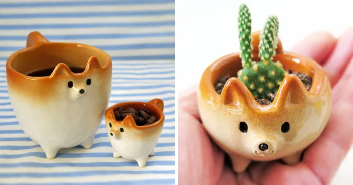 My Shiba Inu Ceramics That I Create To Bring Smiles To People's Faces