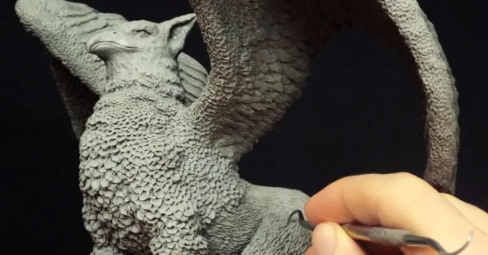I Sculpt Fantasy Animals In Clay