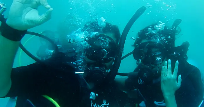 A Radical Underwater Proposal... With A Twist!
