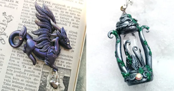 My Fantasy Handsculpted Jewelry Has Stepped Straight Out Of Fairytales And Enchanted Forests