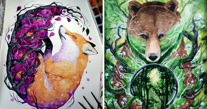 I Paint The Beauty I See In Animals To Remind Us To Preserve Nature