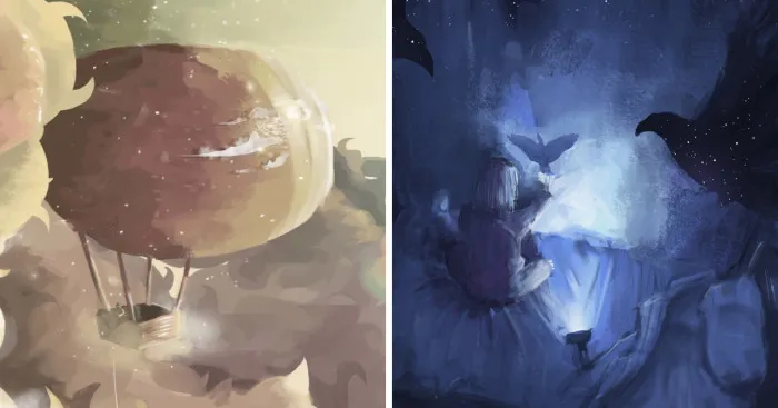 In The Search To Represent My Imagination, I Create Surreal Illustrations