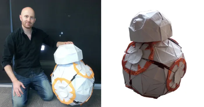 Fold Your Own Origami Bb8 Droid