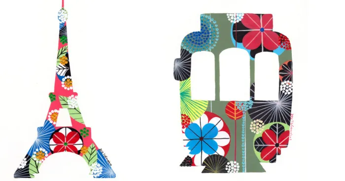 I Embellish Famous City Icons With Patterns Inspired By Nature And Ethnic Art From All Over The World