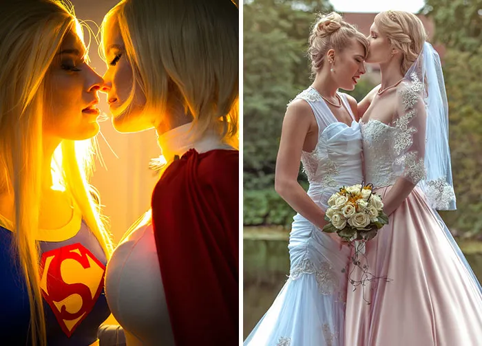 These Two Female Cosplayers Got Married And Their Wedding Looked Like A Real-Life Fairytale