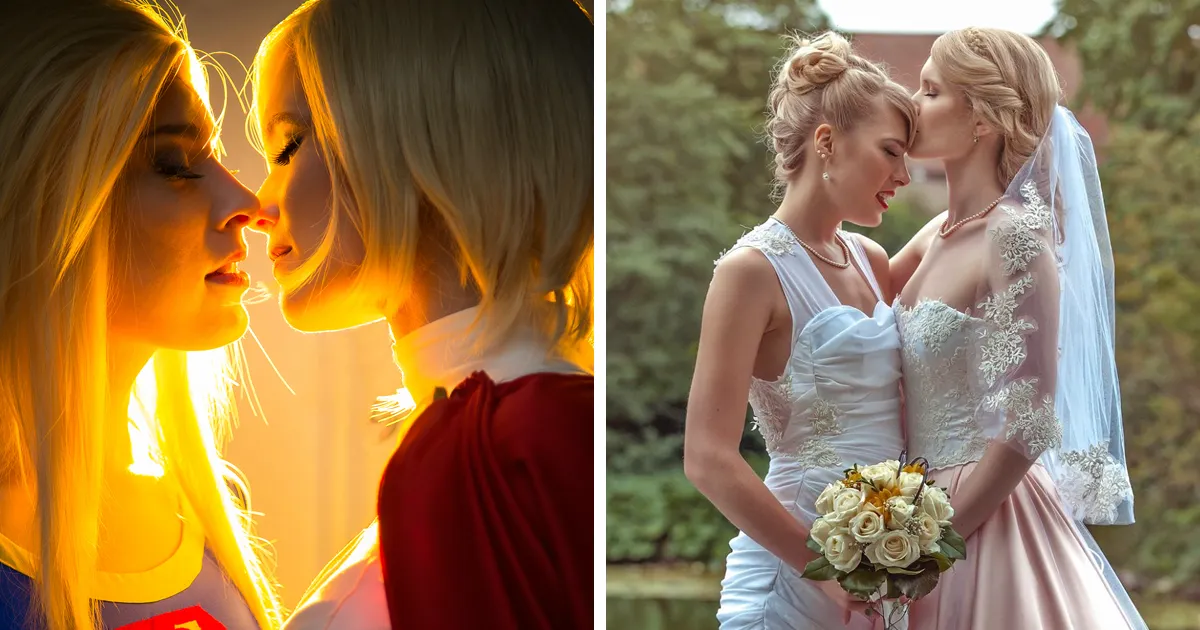Estas 2 cosplayers se han casado y su boda parece un cuento de hadas