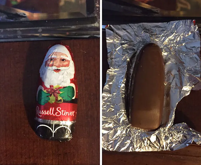Papá Noel De Chocolate Superdetallado