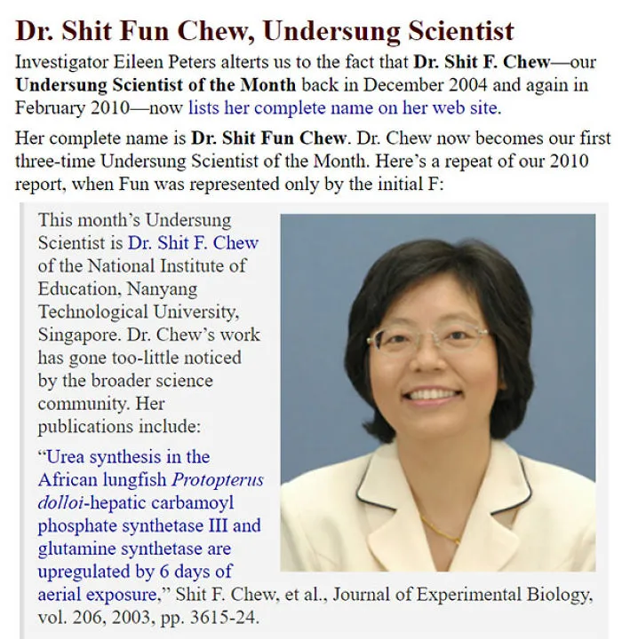 Dr. Shit Fun Chew