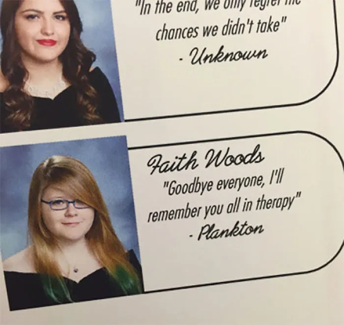 Goodbye Everyone, I'll Remember You All In Therapy