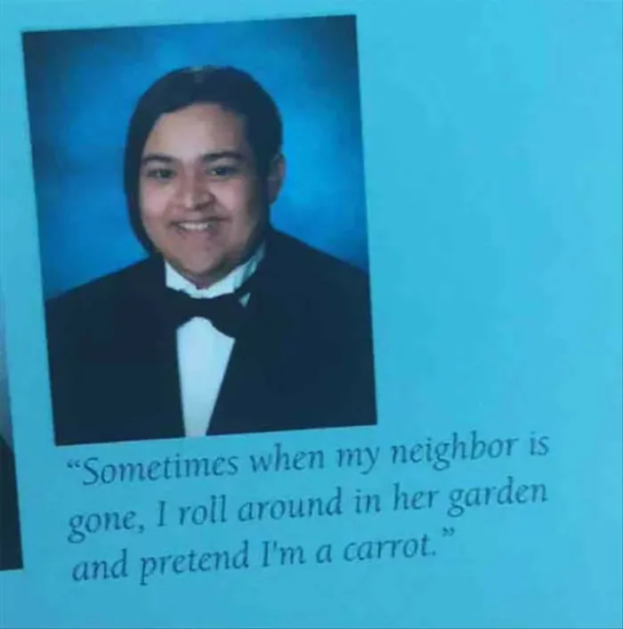 Sometimes When My Neighbor Is Gone, I Roll Around In Her Garden And Pretend I'm Carrot