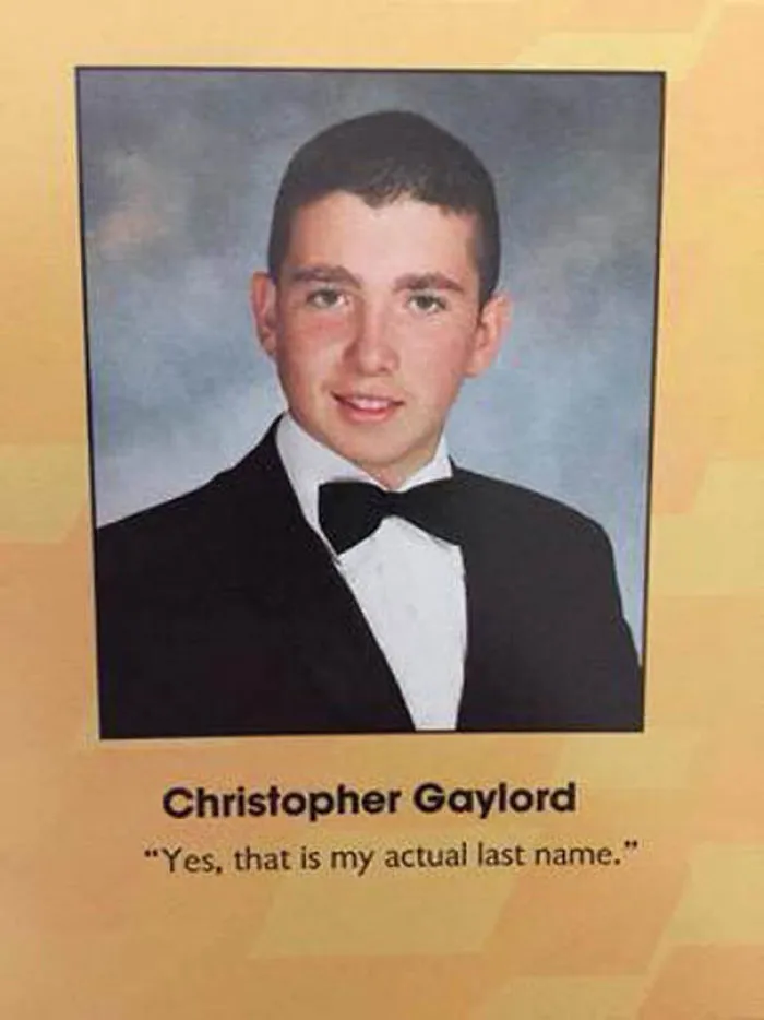 Yes, That Is My Actual Last Name
