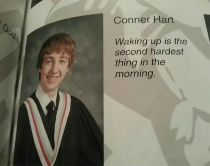 Waking Up Is The Second Hardest Thing In The Morning