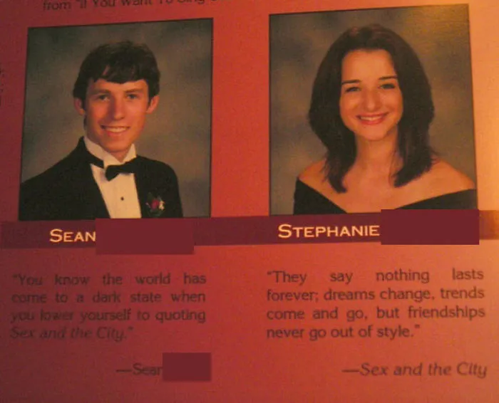 You Know The World Has Come To Dark State When You Lower Yourself To Quoting 'sex And The City'