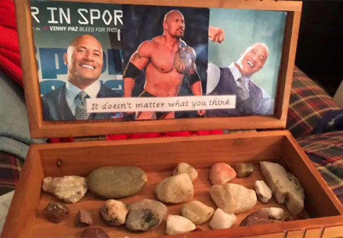 I Asked My Boyfriend For A Nice Box To Put My Rocks In, A Rock Box. He Made Me This