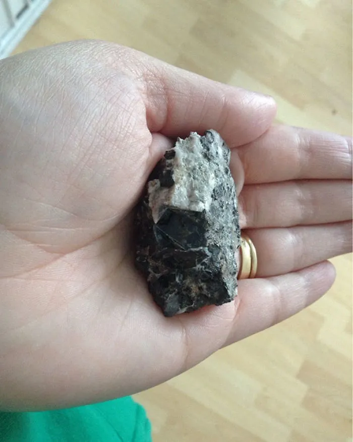 My Husband Couldn't Wait To Show Me The Rock He Got Me For Our Anniversary. Should Have Remembered He's A Mining Engineer