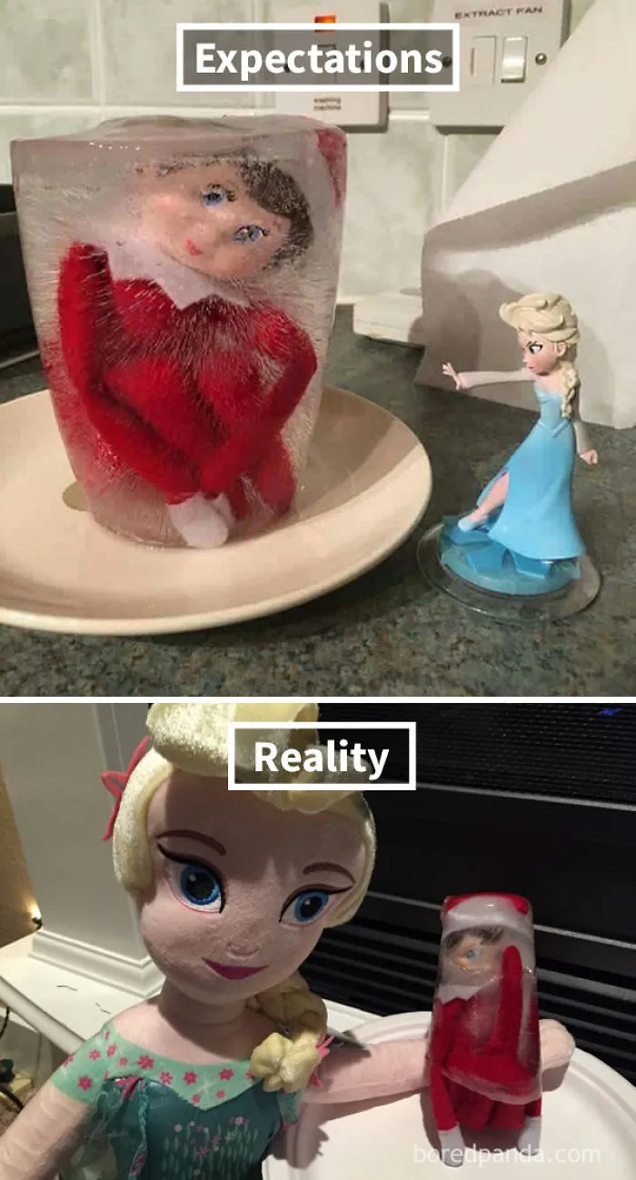 Beware Of Leg Placement When Freezing An Elf