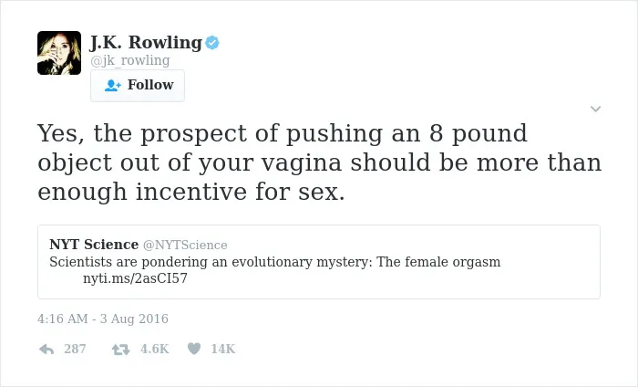 69 Times J. K. Rowling Brutally Destroyed Internet Trolls