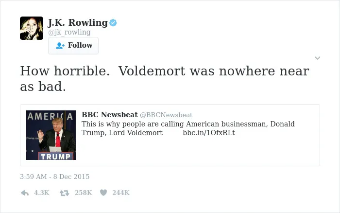 69 Times J. K. Rowling Brutally Destroyed Internet Trolls
