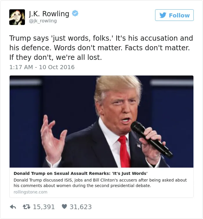 69 Times J. K. Rowling Brutally Destroyed Internet Trolls