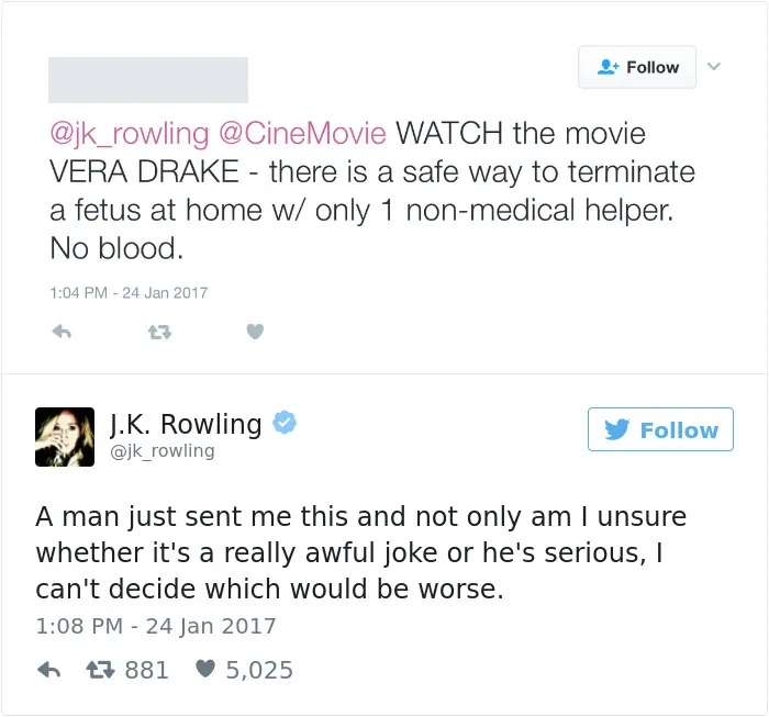 69 Times J. K. Rowling Brutally Destroyed Internet Trolls