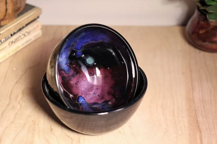Galaxy-Inspired Ceramics That Let You Drink From The Stars