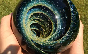 Endless Galaxies In Magical Balls