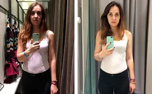 Same Girl Goes To 11 Different Fitting Rooms Of 11 Different Stores, And Differences Are Striking