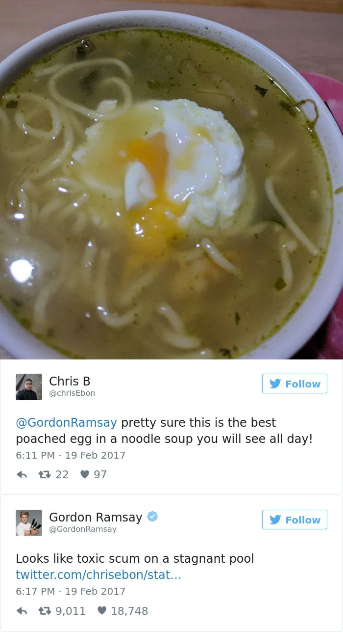 Poached Egg Noodle Soup