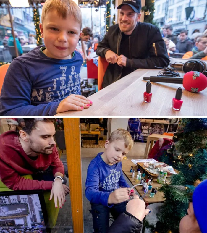 El último deseo de Tijn es evitar que los niños mueran de neumonía, y desafió a la gente a pintarse las uñas y donar dinero. Ya ha recaudado 2,6€ millones