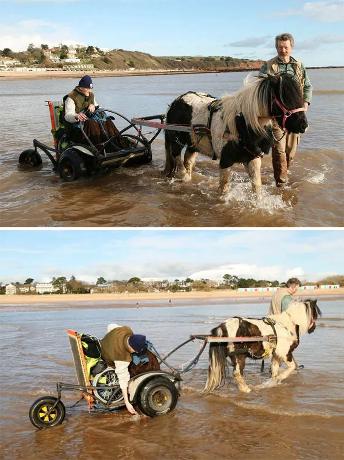 Terminally Ill Man Given Weeks To Live Fulfills Wish To Touch The Sea One Last Time