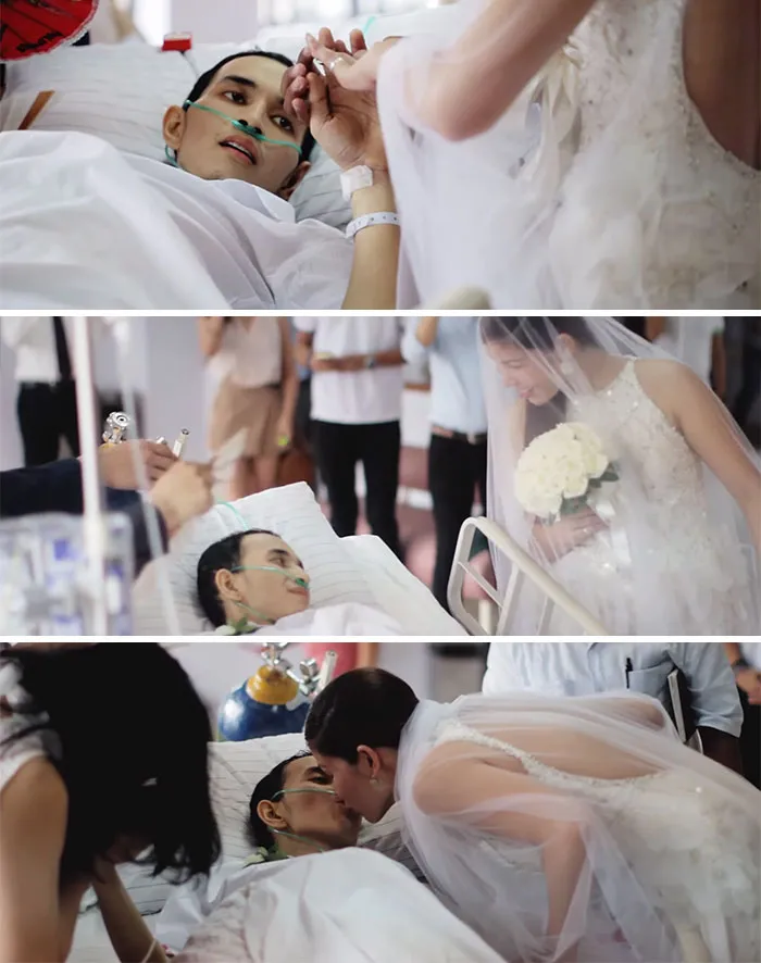 Terminally Ill Groom Fulfills His Final Wish In This Last Minute Wedding