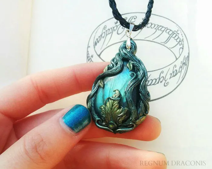 Tear Of Mirkwood, Labradorite Pendant
