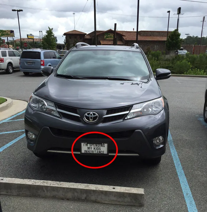 Found This Guy, Parked Illegally In The Handicapped Parking