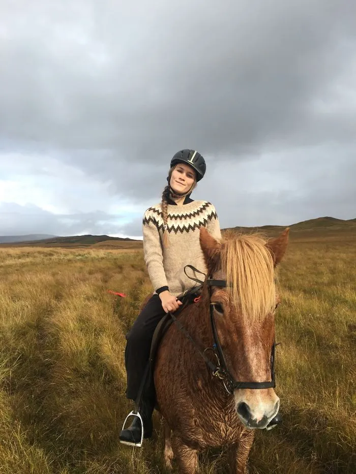 We Ride Our Horses When Gathering The Sheep