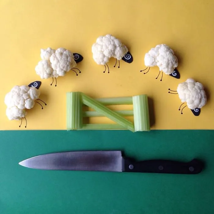 I Turn Fruits And Vegetables Into Art