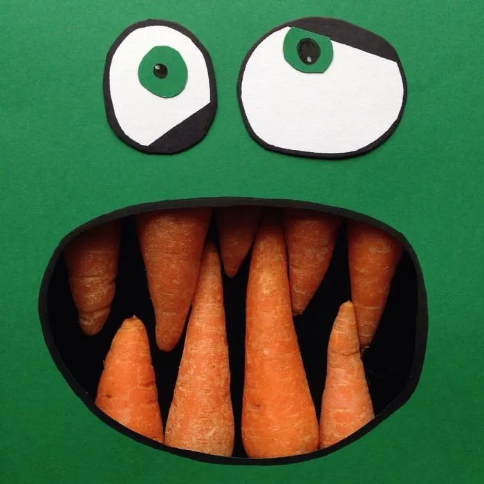 I Turn Fruits And Vegetables Into Art