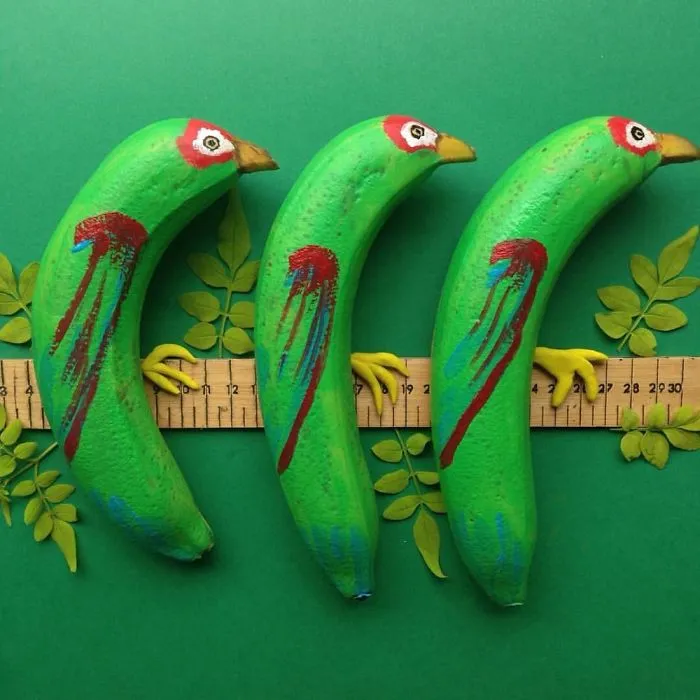 I Turn Fruits And Vegetables Into Art
