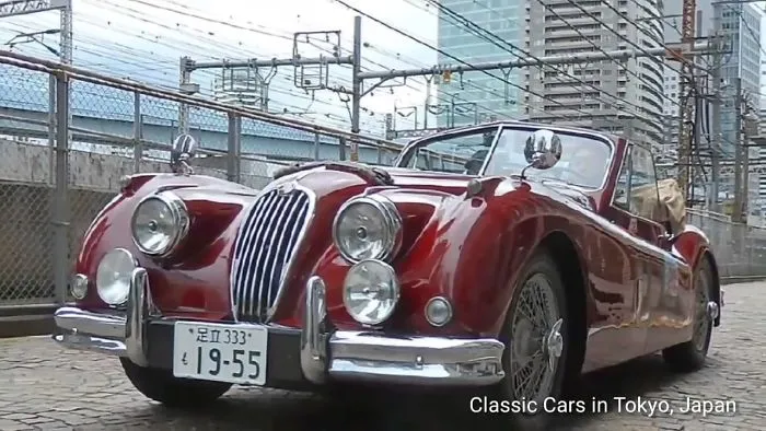 /on Street/ Classic Cars In Tokyo, Japan