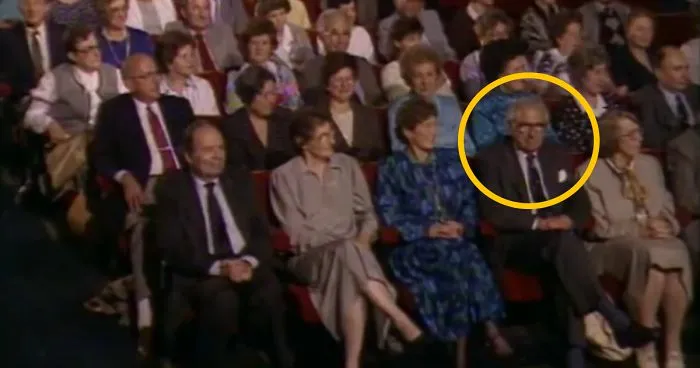 Man Who Saved 669 Children During The Holocaust Has No Idea They're Around Him, Watch His Reaction