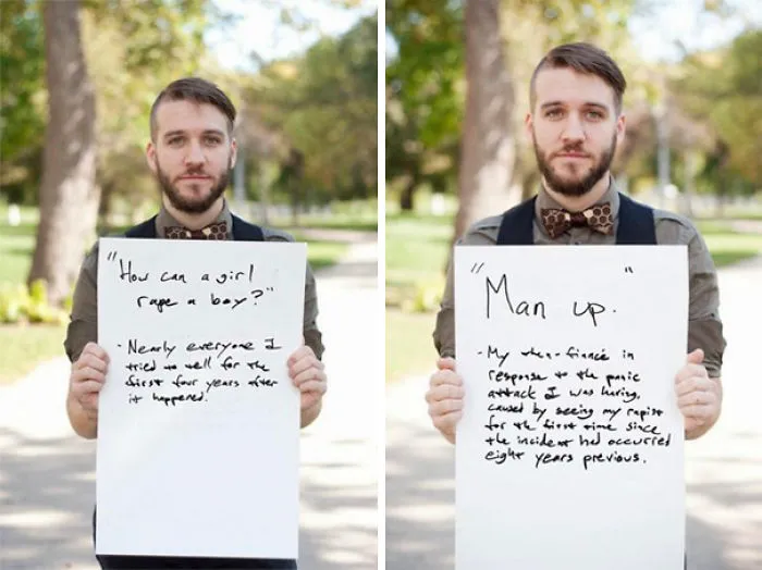 62 Male Sexual Assault Survivors Share Their Stories, And They'll Break Your Heart