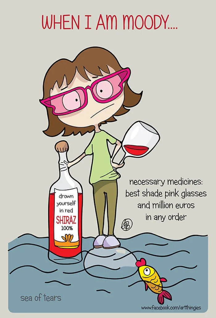 I Have A Visual Mind, So I Paint My Daily Thoughts