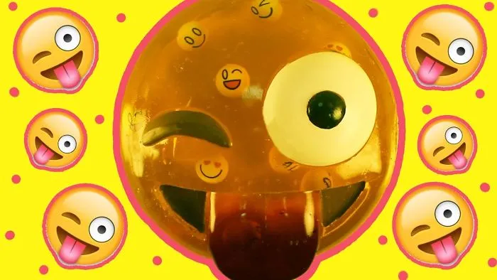 Emoji Smiley Made Of Gummy