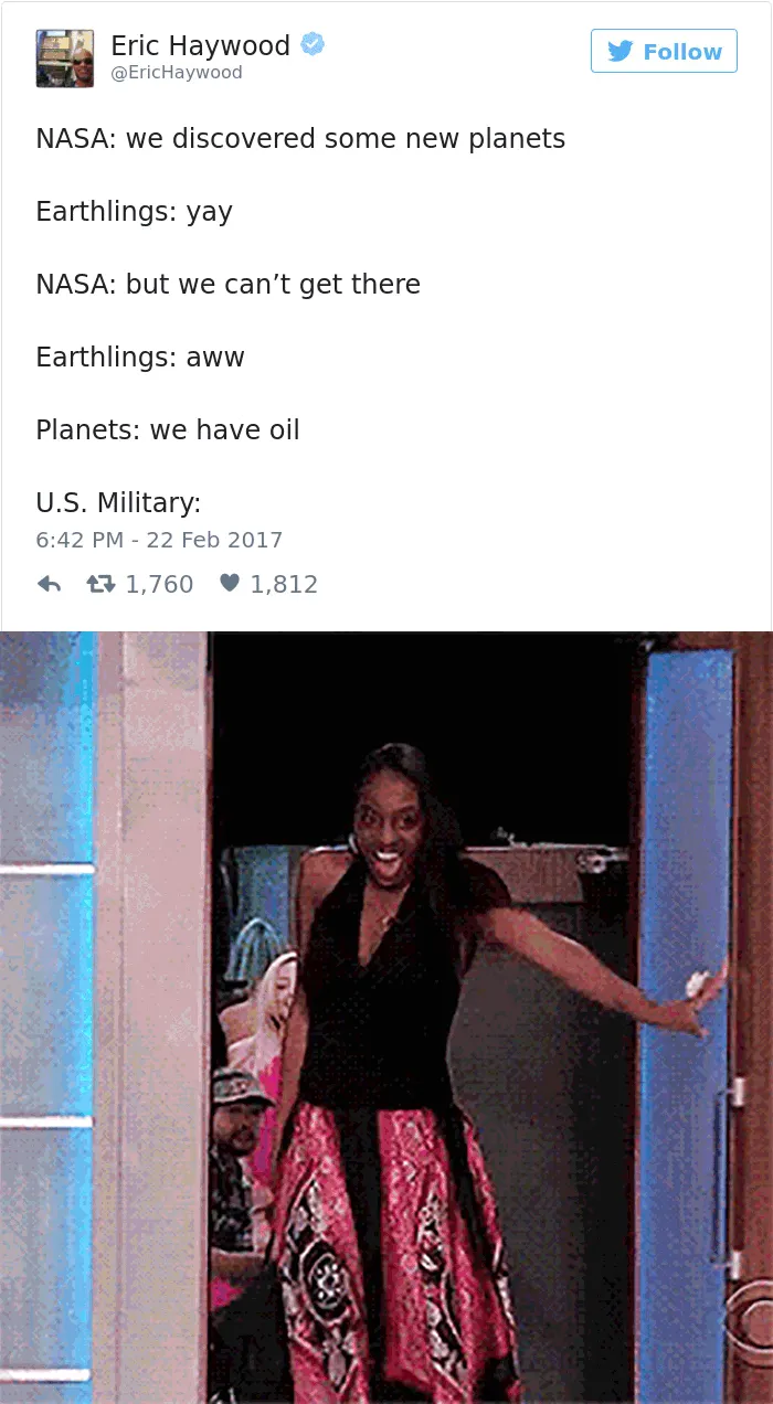 131 Priceless Reactions To NASA's Discovery Of 7 New Earth-Like Planets