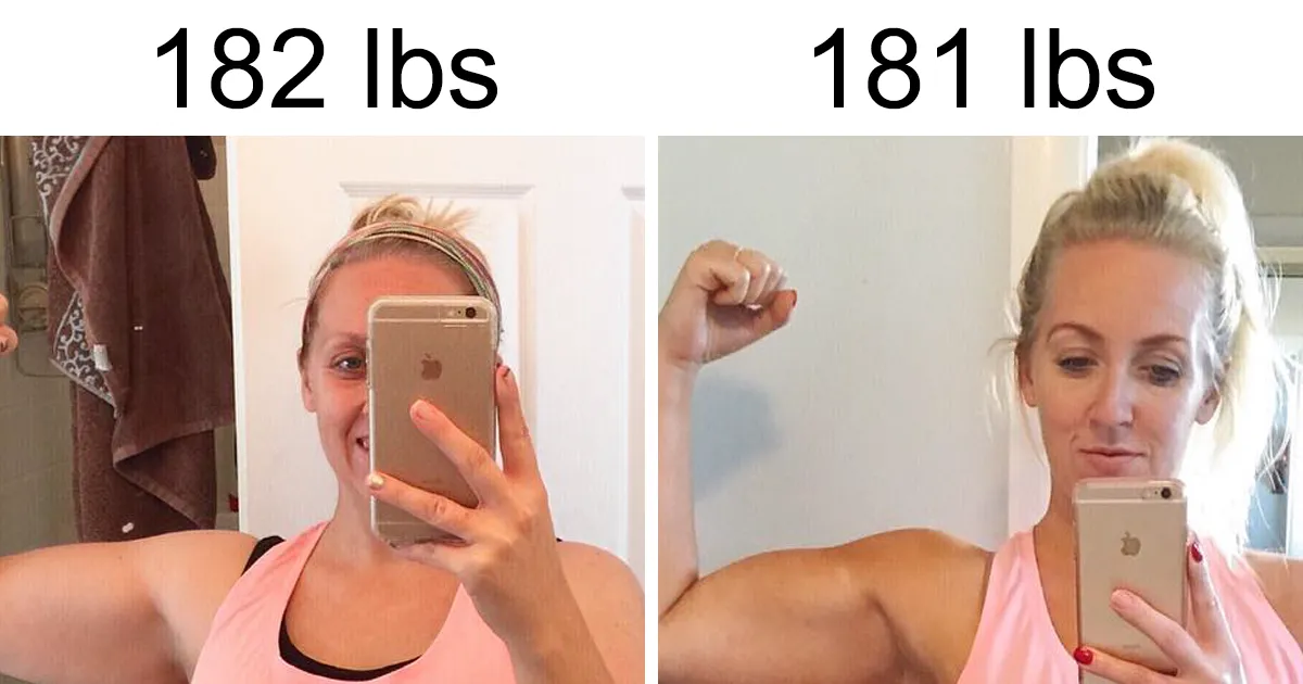 Mom's Dramatic Before-And-After Pics Of 2 Pound Weight Loss Prove That Weight Is A Lie