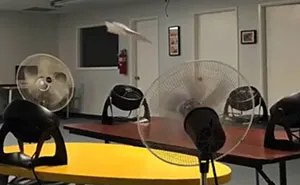 Perfect Paper Airplane Flight