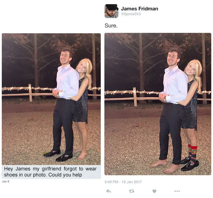 Photoshop Troll Who Takes Photo Requests Too Literally Strikes Again (29 New Pics)