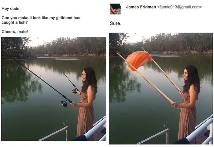 Photoshop Troll Who Takes Photo Requests Too Literally Strikes Again (29 New Pics)