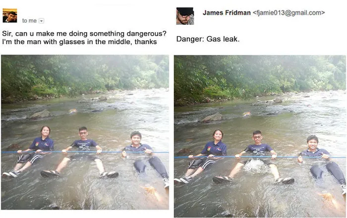 Photoshop Troll Who Takes Photo Requests Too Literally Strikes Again (29 New Pics)