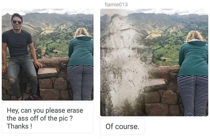 Photoshop Troll Who Takes Photo Requests Too Literally Strikes Again (29 New Pics)