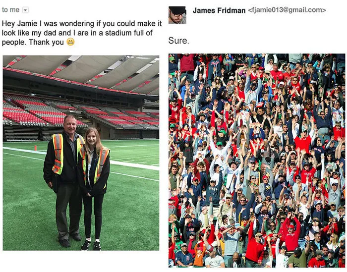 Photoshop Troll Who Takes Photo Requests Too Literally Strikes Again (29 New Pics)